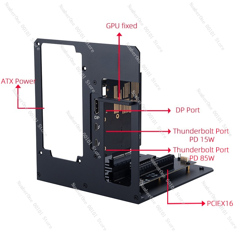 Dock GPU Eksternal L18 Thunder - Thunderbolt 4 External Gpu Enclosure ulasan dan harga